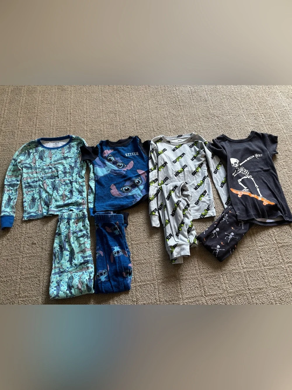 Boys size 5/6 pajama bundle